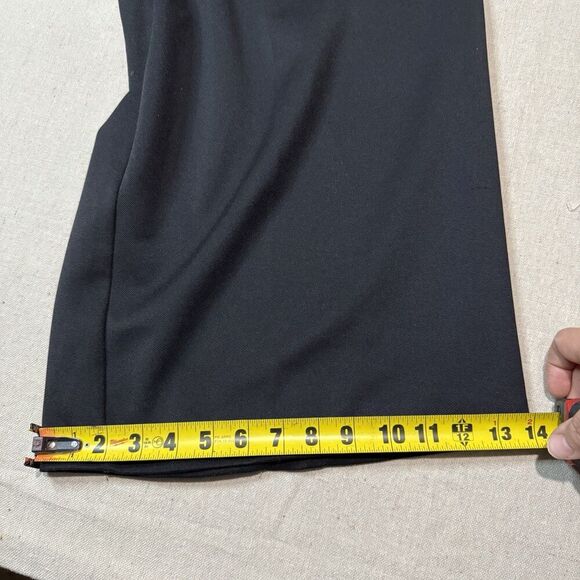 H&M Womens XL Black Linen-Like Wide Leg Pants With Pockets And Stretch Waistband - Picture 5 of 6